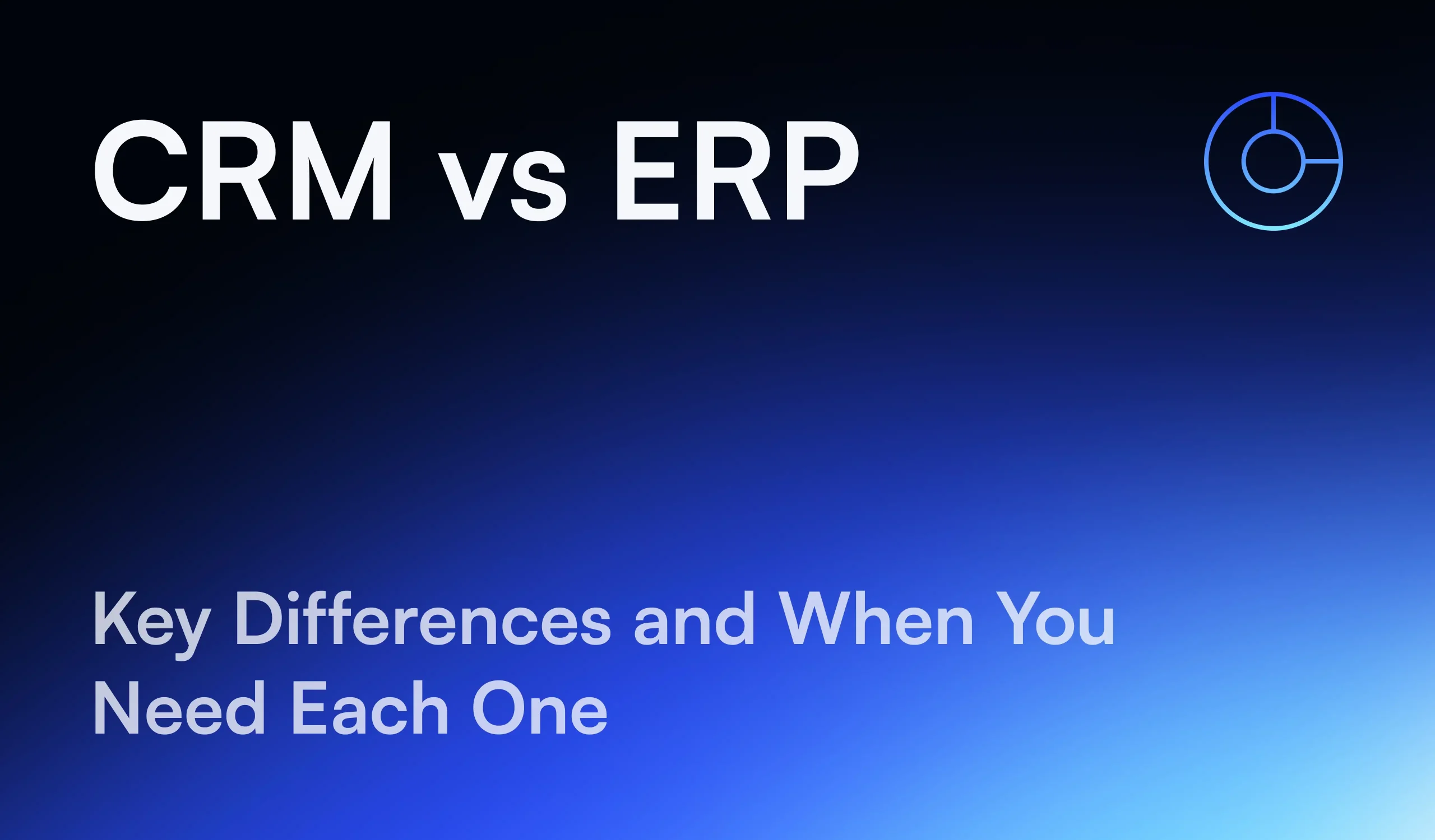 CRM vs ERP (1)