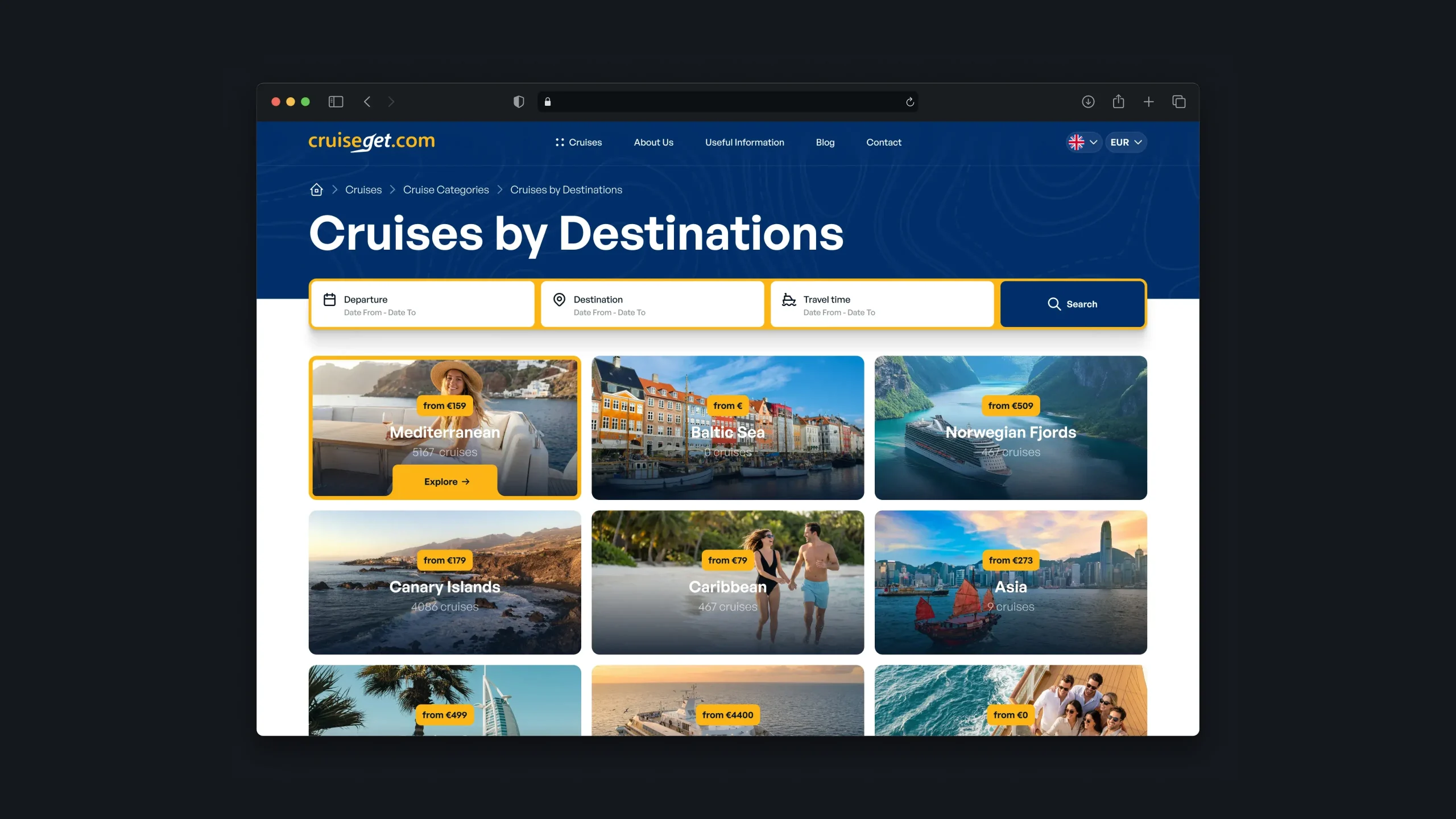Cruise Booking Platform-3