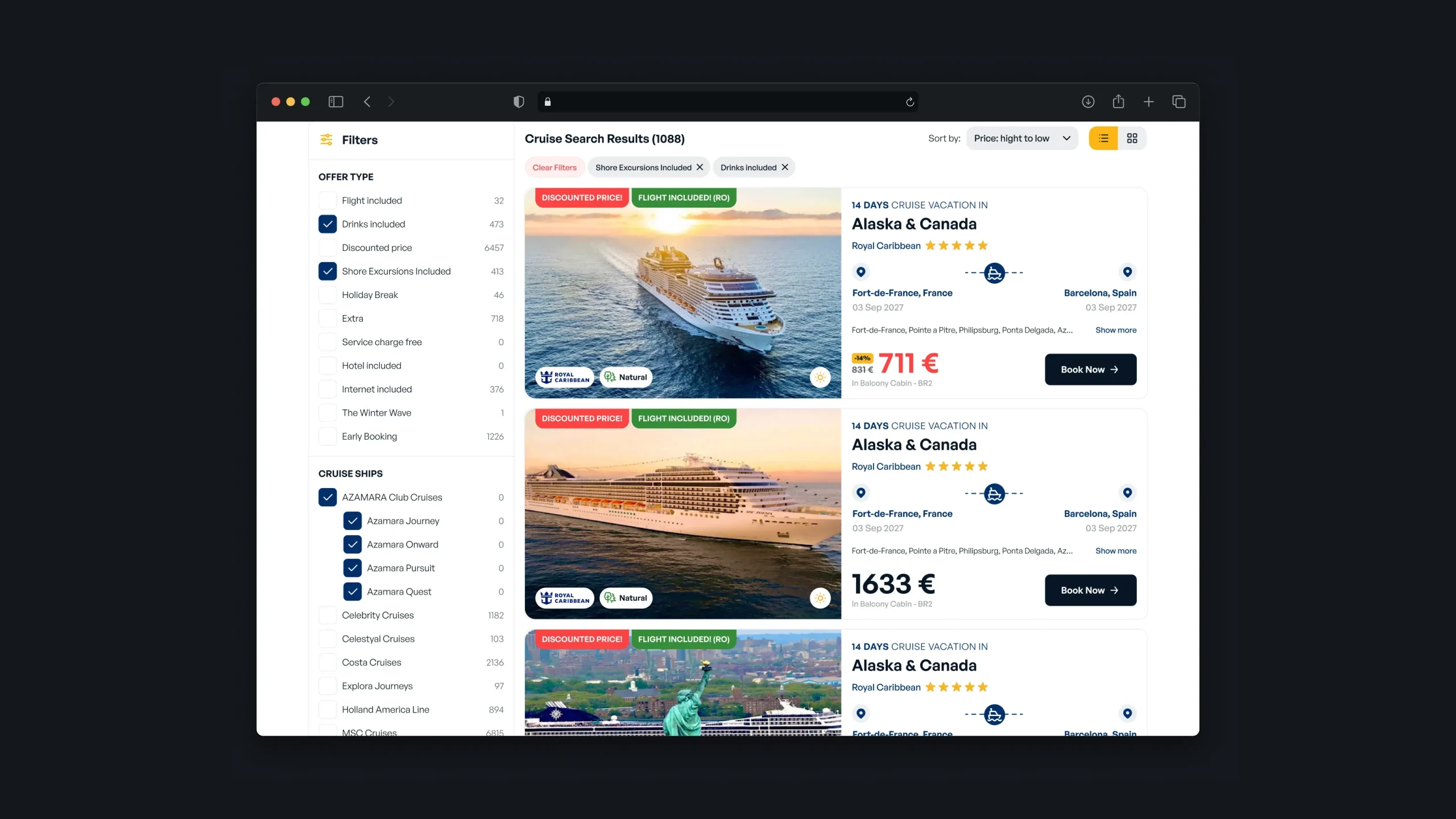 Cruise Booking Platform-5