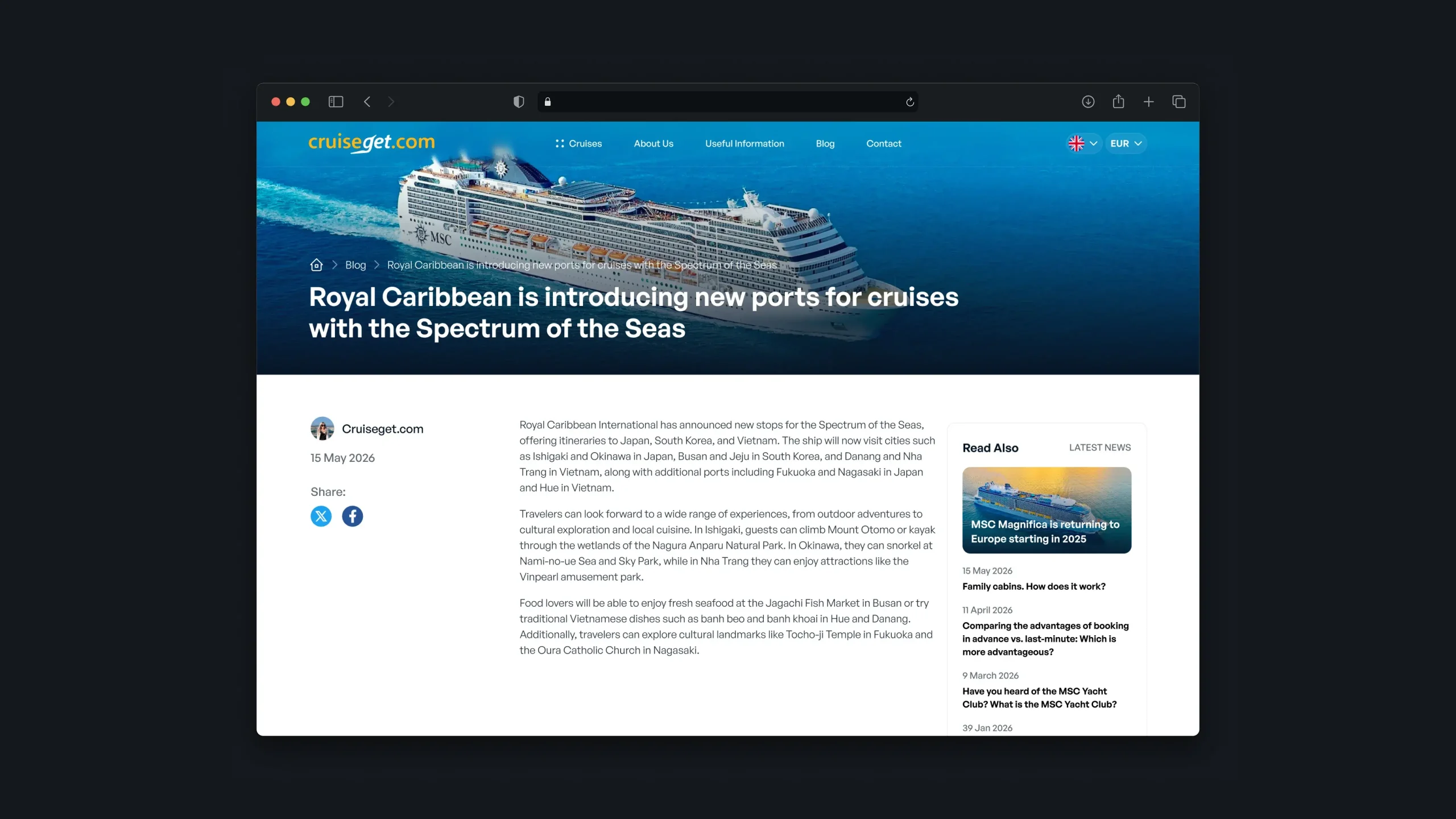 Cruise Booking Platform-8