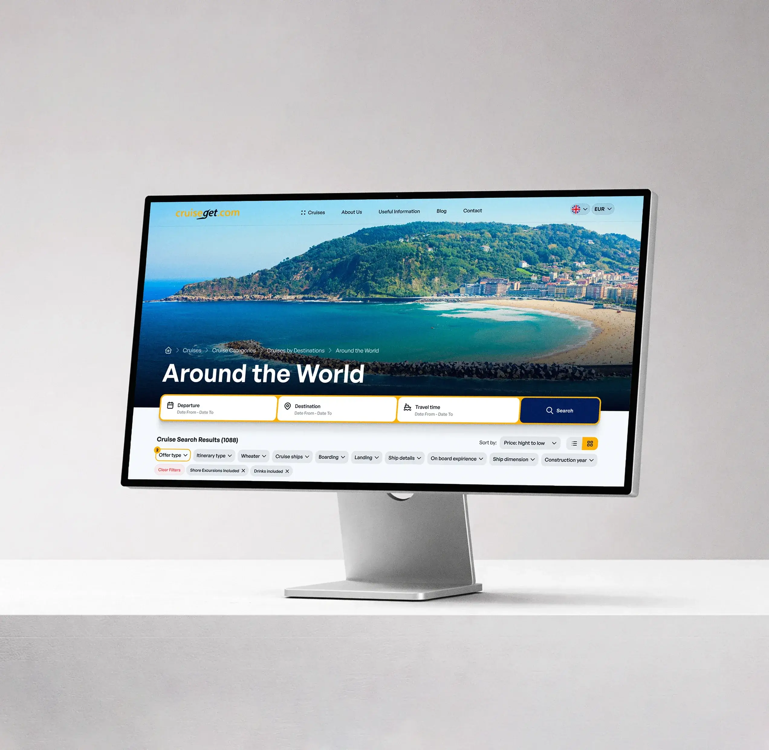 Cruise Booking Platform:<br>Redefining the Travel Experience